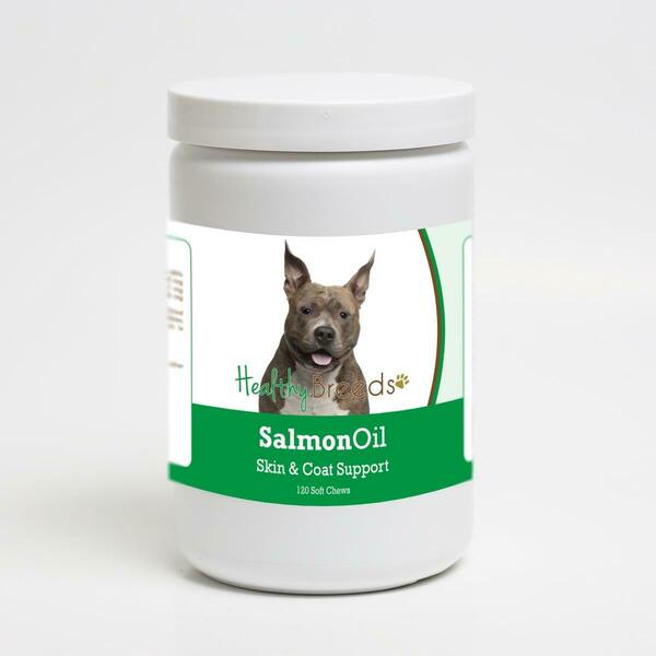 Healthy Breeds American Staffordshire Terrier Salmon Oil Soft Chews, 120PK 192959018230